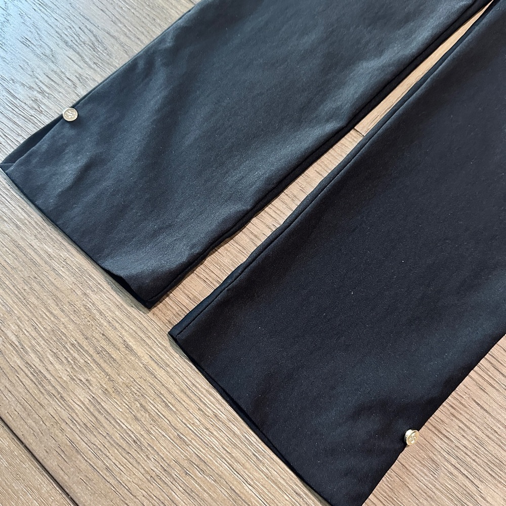 Chico’s Basic Slit Ankle Pants Size 2P Black - Picture 3 of 11